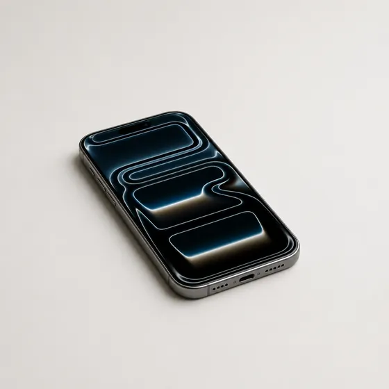 On surface view of a phone on a white background